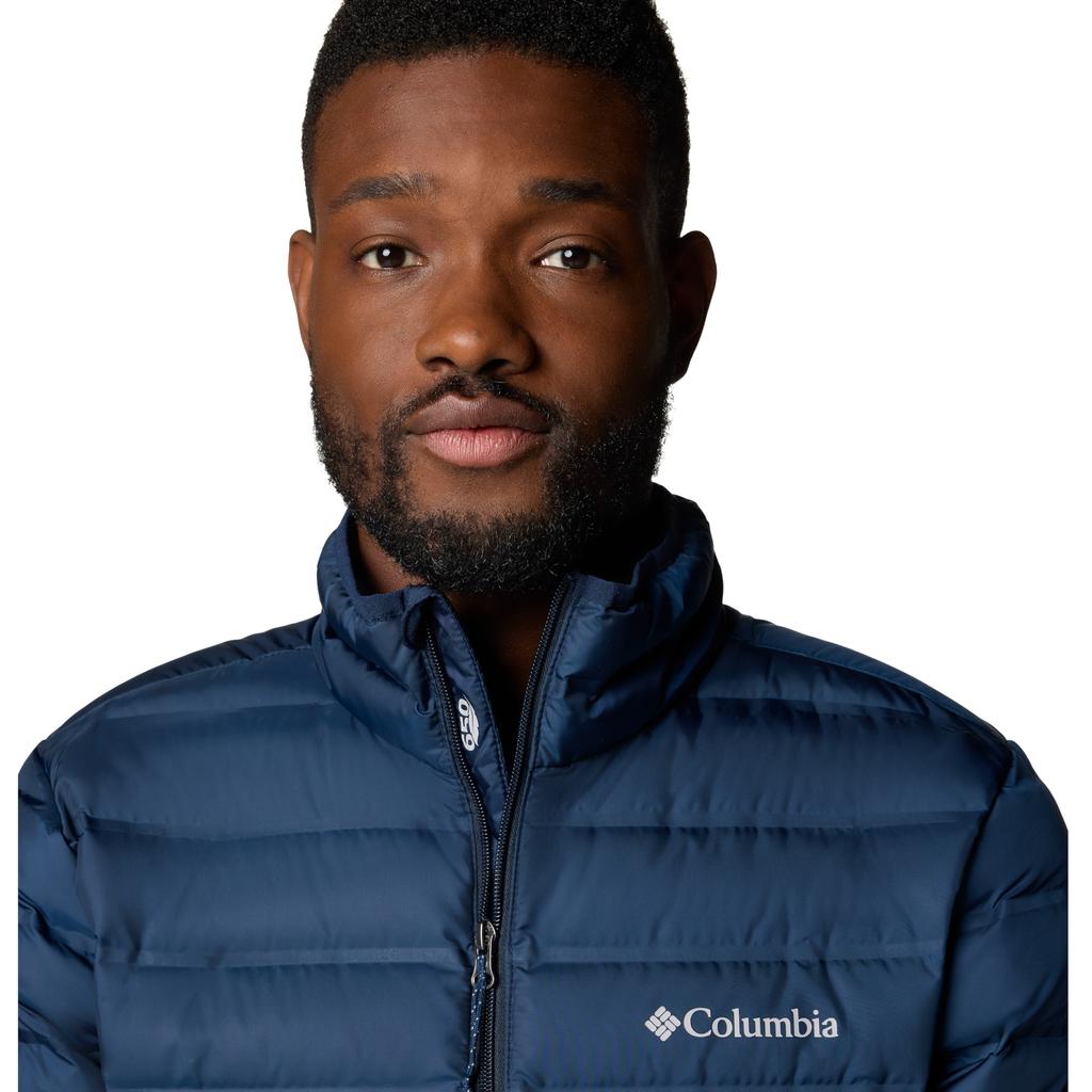 Columbia Lake 22 II Down Hooded Jacket, Mens navy Jacket