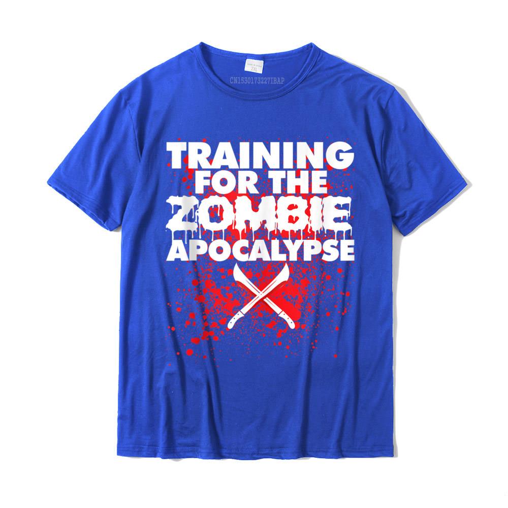 Training for the Zombie funny Zombie Harajuku Fashionable Summer Tops Tees Cotton T Shirt for Unisex Europe