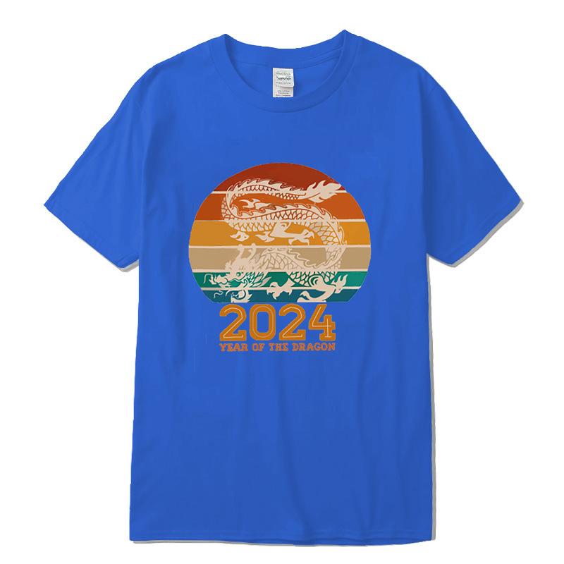 Свободные повседневные футболки с круглым вырезом и короткими рукавами с принтом — фото 7