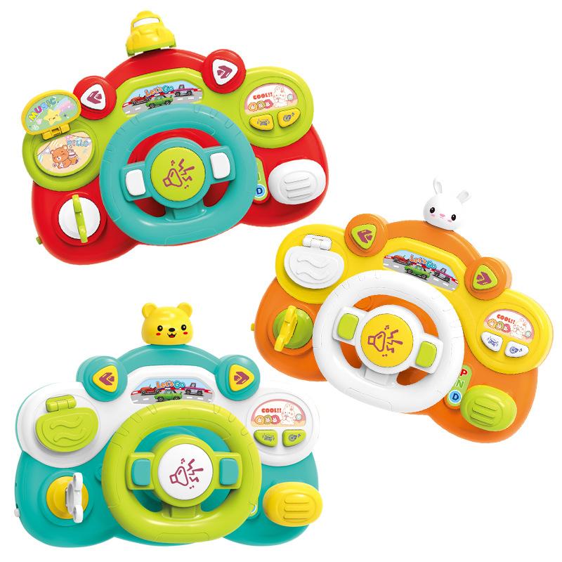 Baby Early Education Educational Steering Wheel Toys Children'S Simulation Driving Car Cab Driving Toys