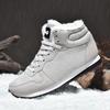 Paar Winterstiefel Plüsch Warm Schneestiefel Mode Lässige Sneaker Warm Halten Baumwollschuhe für Damen Herren
