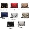 Elegant Fashion Women Message Zipper Portable Chains Soft Shoulder Handbags Totes