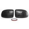 For GMC Sierra Yukon Rearview Chevrolet Suburban Silverado Tahoe Avalanche Sticker Side Mirror Cover Wing Cap Exterior Case Trim