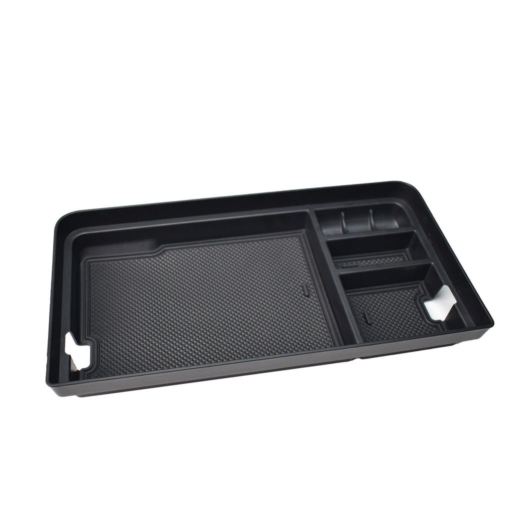 Front Center Console Storage Box for 2025-2025 Ford F150 & 2025-2025 F150 Lightning XLT Middle Console Organizer Shifter Tray