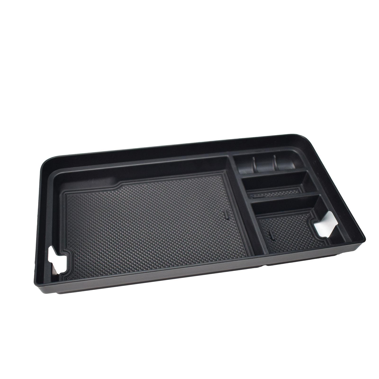 

Front Center Console Storage Box for 2025-2025 Ford F150 & 2025-2025 F150 Lightning XLT Middle Console Organizer Shifter Tray чёрный