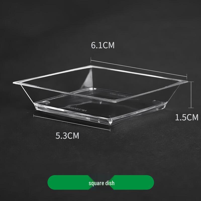 Disposable Plastic Dessert Cups & Dishes