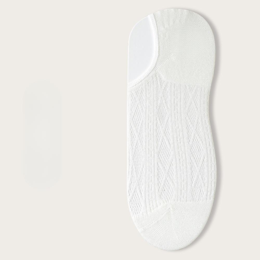 Female Summer Ultra Thin New Boneless Comfortable Cool Breathable Sweat Absorbing Antibacterial Socks