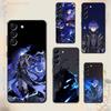 Genshin Impact F-Flins Phone Case For Samsung Galaxy A 73,72,51,53,52,71,22,5G,Note,J7,8,9 Soft Black Cover
