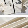 Men's New Spring and Autumn Fashion Overalls Men's Outdoor Baggy Handsome Hooded Jacket