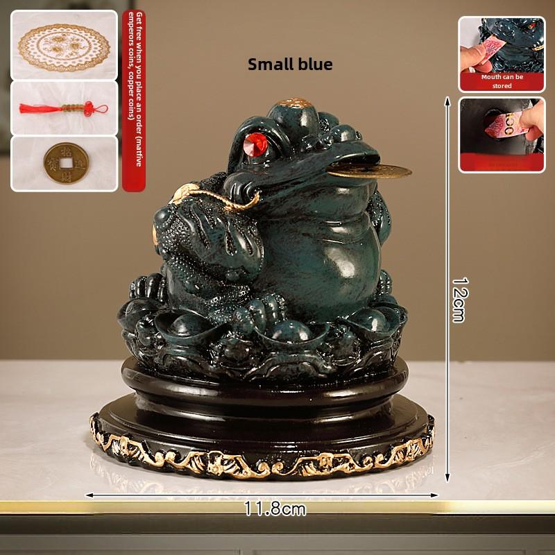 

Zhaocai Jinchan Decoration Home Living Room Office Wine Cabinet Decoration Opening Gift Shop Cashier Piggy Bank