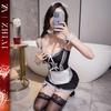 Sex Lingerie Abstinence Sexy Maid Dress Pure Lust Seduction Cosplay Passion Breast Uniform Flirting Set