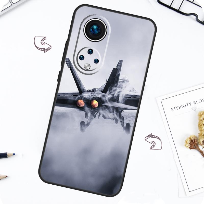 F14 Tomcat Fighter Case For Honor Magic 7 Pro 5 6 Lite Honor 200 Pro 50 70 90 X8b X9a X8a X8 X9 X9c X9b Cover