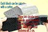 YNAK Rubber Mat for Outdoor Air and Home Reduces vibration and rattle provides and prevents Features circular protrusions x 10cm x 2
