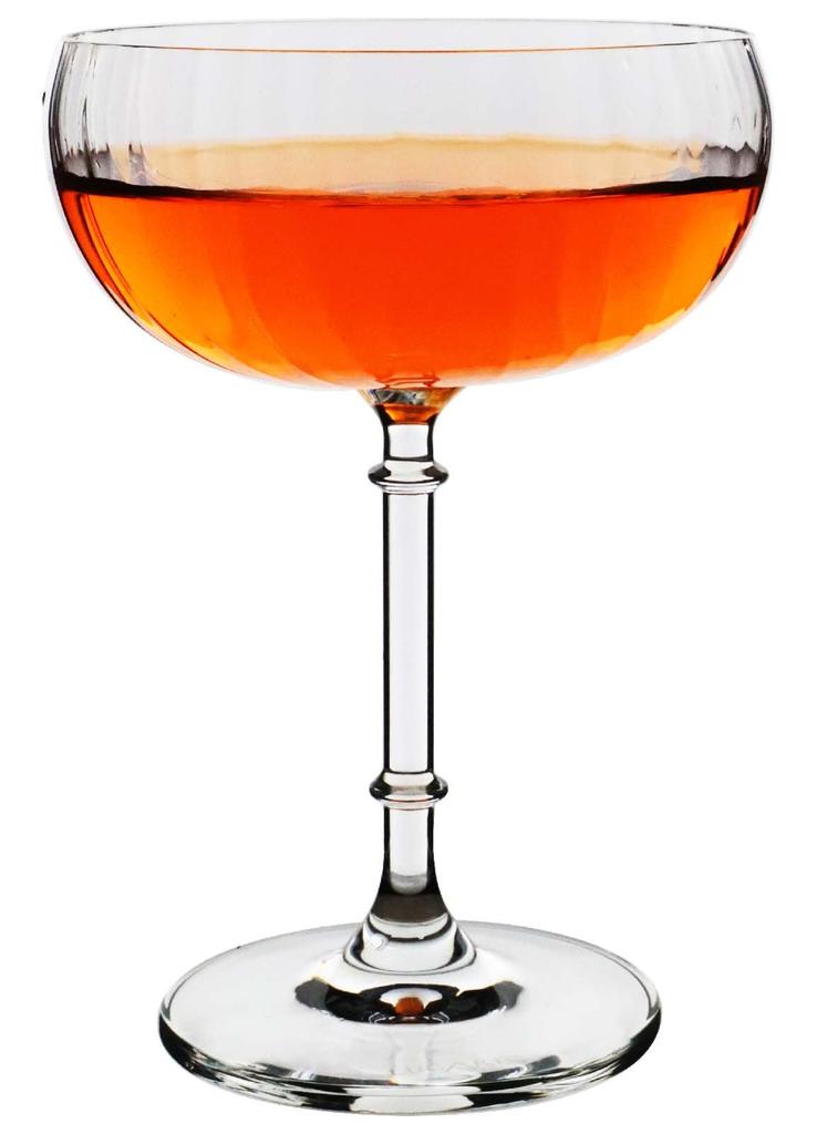 Toyo Sasaki Glass Crystal Stemware Collection Cocktail Glass, 205ml, Crystal Stem Glass, RN-18233