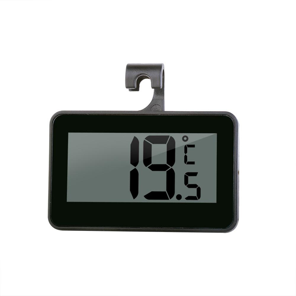 New Multi-Purpose Household Thermometer And Hygrometer Digital LCD Bedroom Basement Cold Storage Refrigerator Thermometer чёрный