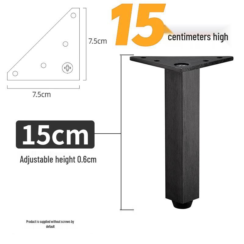 Triangular Aluminum Alloy Adjustable Sofa and Cabinet Legs