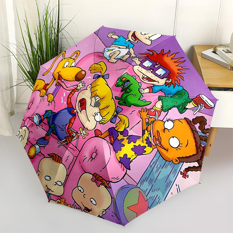 

Cartoon Characters- Automatic Opening and Closing, 8-rib Structure Portable Umbrella, Suitable for Men and Women in All Seasons - Perfect Gi