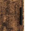 Bathroom Cabinet with Storage and Door Rustic Wood Look 61 x 35 x 64 cm
