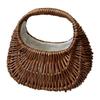 Elegant Woven Tote Bag for Sophisticated Spring Occasions