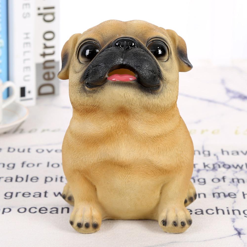 Decorative Dog Piggy Bank Large Capacity Zodiac Dog Ornaments Animal Saving Box  Kid Toy