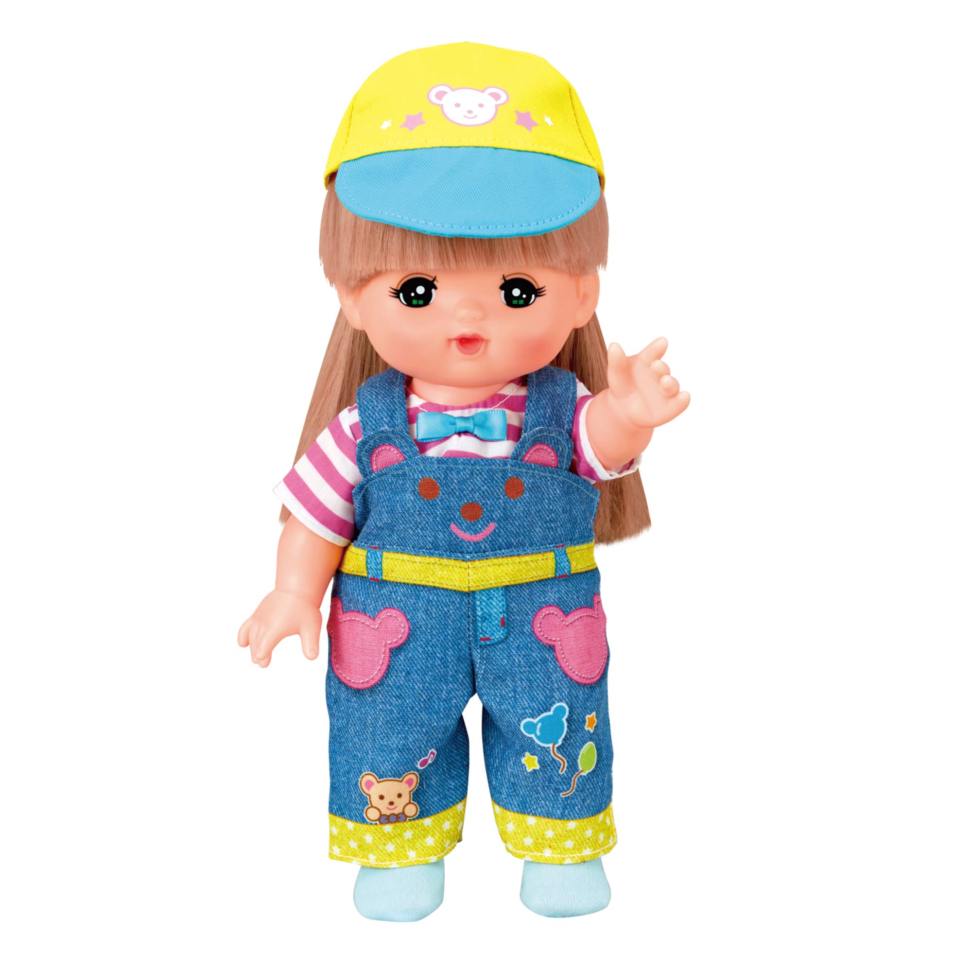 

Mel-chan Dress-Up Set: Bear Overalls