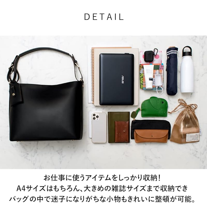 [VITAFELICE] Vita Felice 11 przegródek torba tote na ramię z jednym uchwytem damska bllb-x1315n (jasny szary)