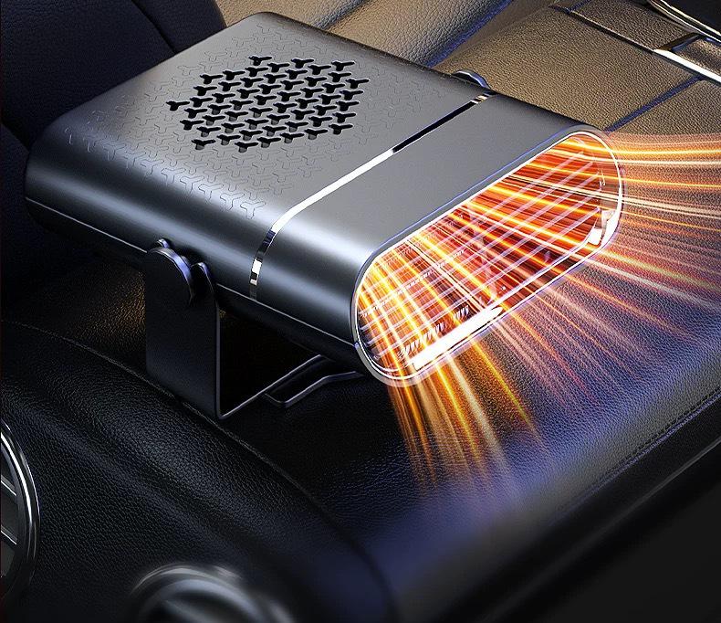 12V/24V Fast Heating Car Heater & Winter Defogging Fan for Trucks