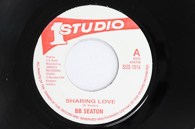 

7-дюймовая пластинка BB. SEATON Деля Любовь Мне Нужен Ты Знать SOS1014 Studio One UK Регги Ска Даб Б/У