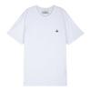 Camiseta Blanca Unisex con Bordado de Logo Vivienne WesTwood 3g010013 J001m A401