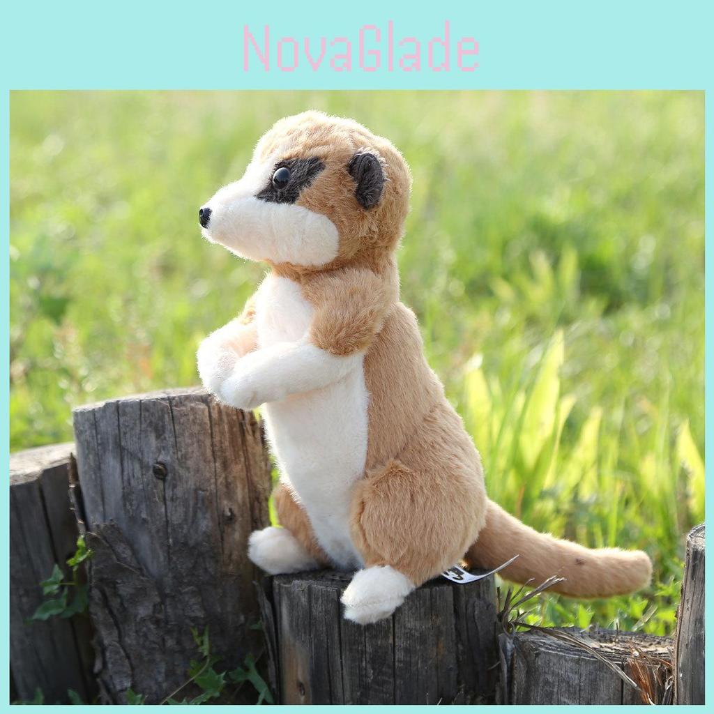 Meerkat Plush Toy With Pp Cotton Filling For Girls Birthday Gift