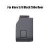 Rechargeable Side Cover for Case Replacement Battery Lid Door Cover Can For   Black Sport Camera Accessories