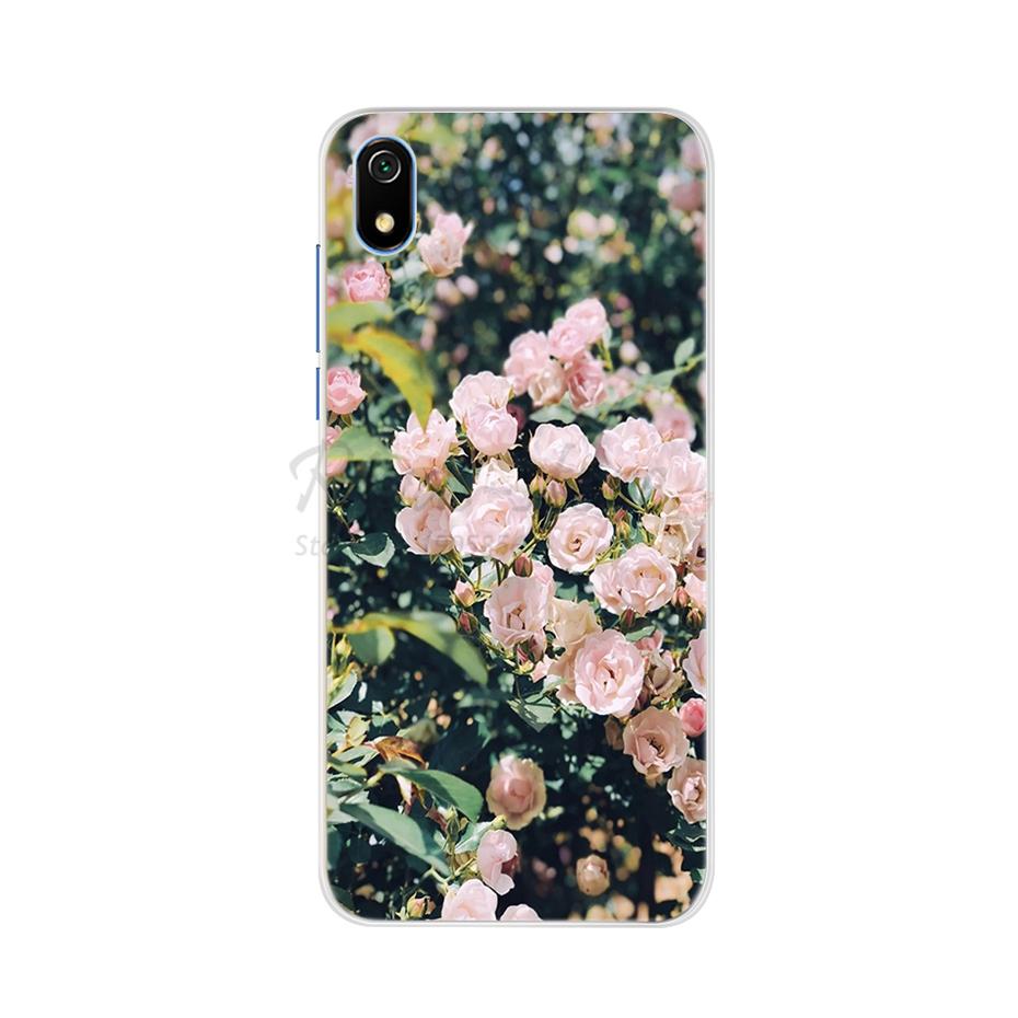 For Xiaomi Redmi 7A Case Silicone soft TPU Phone cases for Xiaomi Redmi 7A Case 5.45'' Back Cover On Redmi 7 A Redmi7A A7 Fundas