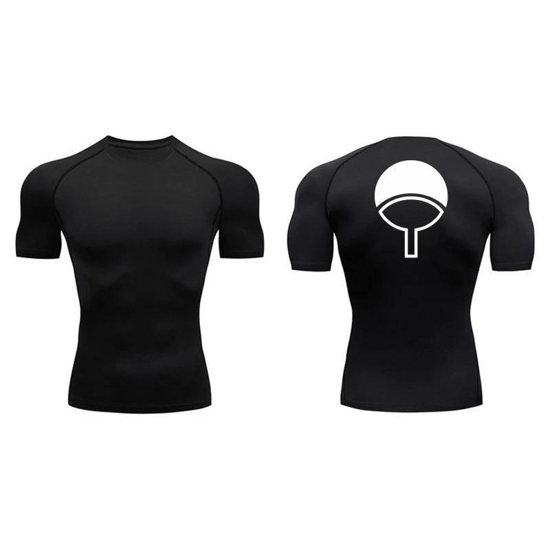 Sweatshirt Elastic Short Sleeve Compression for Men Summer Athletic Sweat Absorbent Quick Dry T-shirt Gym Workout Running Tees Tops