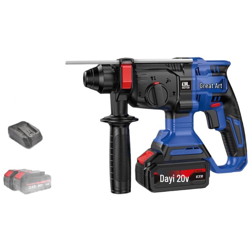 

Dayi 20V Cordless Rotary Hammer & Impact Drill CN plug (adapter included)