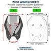 ASD1 Motorcycle Z900 Touring Windshield Deflector Protector Compatible for Z900 Z 900 SE 2025 2026 Large Tall Windscreen Cover Wind Deflectors