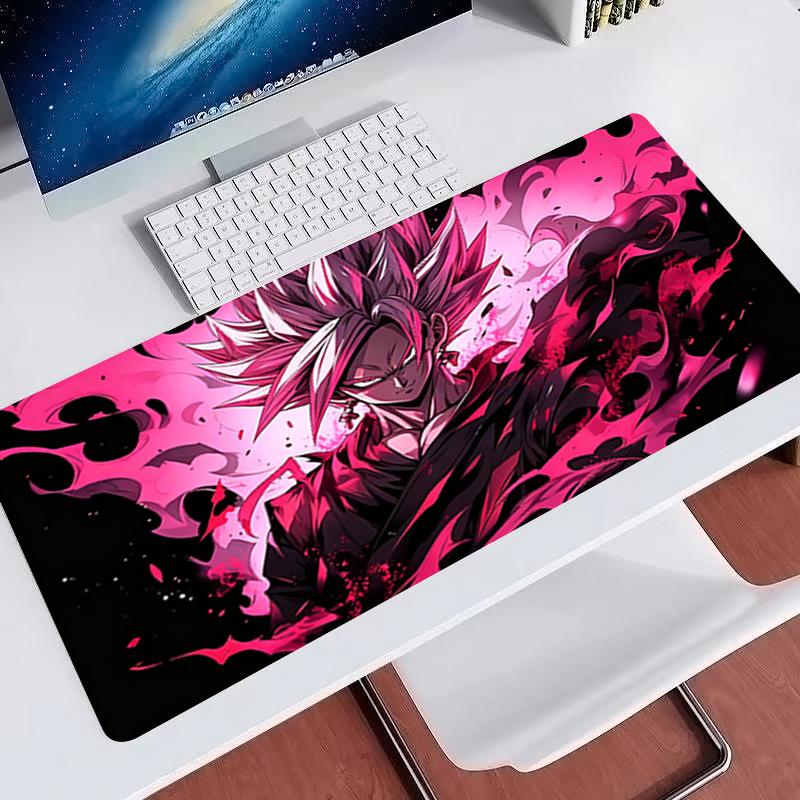 Natural Rubber Mouse Pad Dragon Ball Gamer Accessories Varmilo Keyboard Pad Gaming Pc Computer Desk Mat Dbz Hot Anime Mousepads