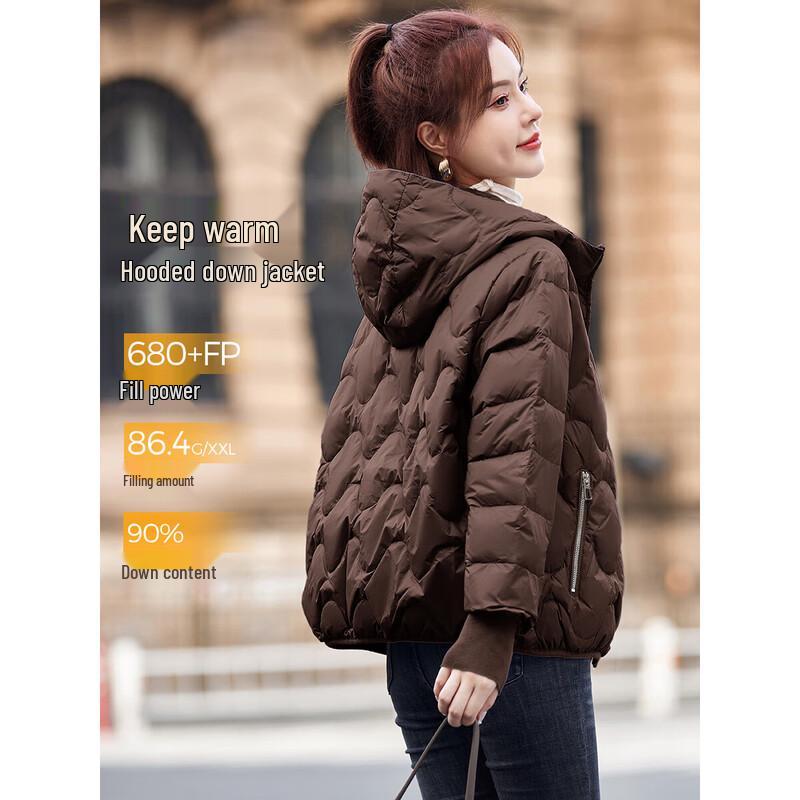 

Women s Hooded Short Puffer Jacket S