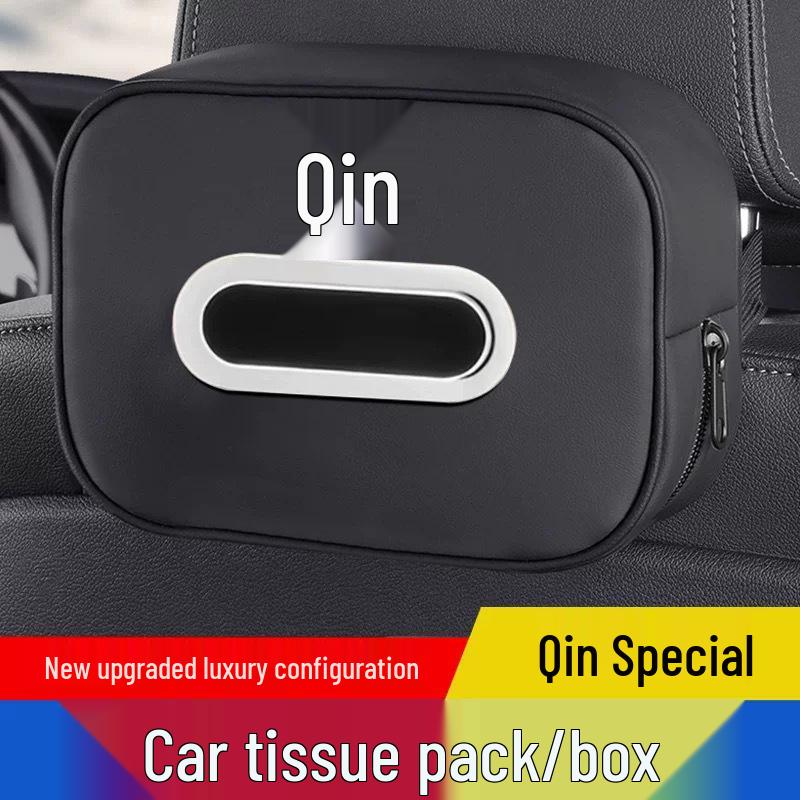 BYD Qin Plus & Qin L Auto Armlehnen Taschentuchhalter und Aufbewahrungstasche