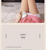 Flesh-Colored Butt-Lifting Glossy Shark Pants - Women's Autumn/Winter Velvet Nine-Point Leggings