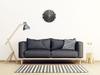 Wooden Wall Clock Symetria 30cm Black