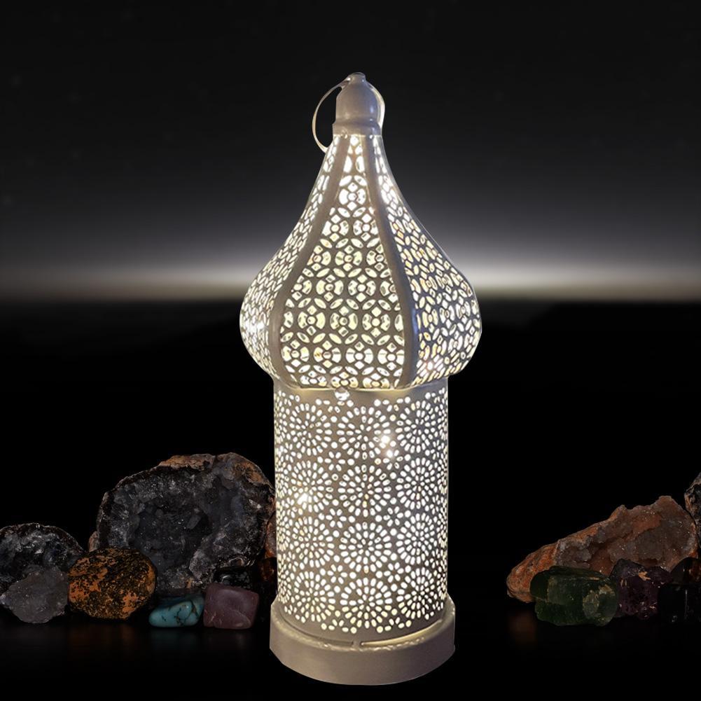 European Style Hollow Lantern Light  Battery Operated Outdoor Garden Yard Art Decorations Outdoor Lighting Fixture