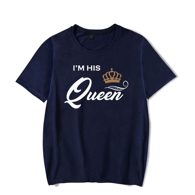 Queen Im The King T Shirt Buy Fashion New King And Queen Couple
