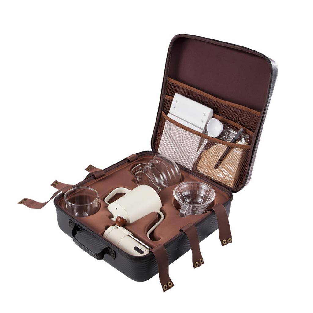 10-Piece Pour Over Coffee Set with Digital Scale, V60 Dripper, Coffee Server and Filter Paper