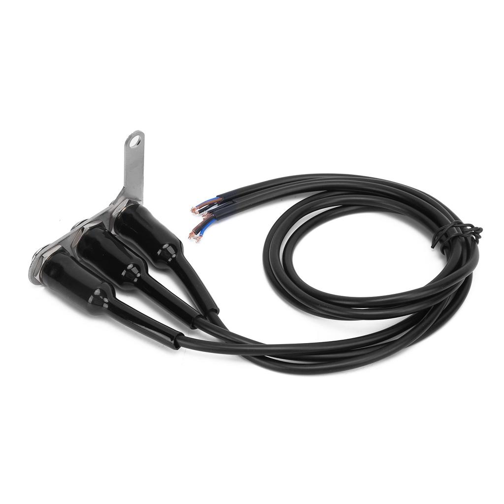 Motorcycle Handlebar Switch LED ON OFF Button IP65 Waterproof for Headlight Horn Turn Signal