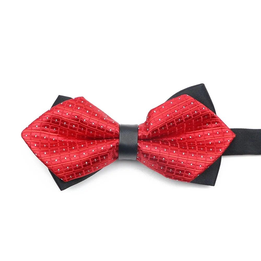 Men Bow Ties Groom Wedding Fashion Adjustable Tuxedo Bowtie Business Colorful Neckties