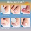 120/240pcs 12 Sizes Nailpop Toe Nail Tips Transparent Artificial Fake Toenail  Foot Nail