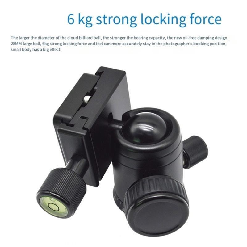 Desktop Tripod 20Inch Mini Size with 360 Degree Rotation Head Supports Up to 11lbs for Travel DSLR Cameras and Phones