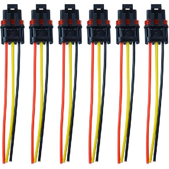 Pulse Plug Connector Pulse Bar Connectors Compatible With Polaris 2018 2024 Ranger XP 1000 RZR RS1 Pro General 1000 14 Ga Wire Accessory Plug