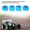 Aluminum Alloy RC Hex Mount Coupler Accessory Fit for ECX 2WD 1 10 RC Hobby CarBlue