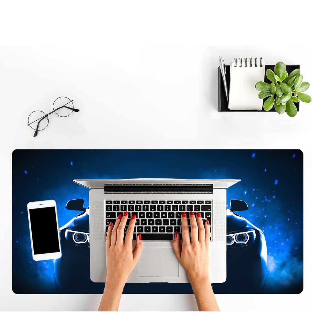 Large Cool Sport Car Mouse Pad MM Non-Slip Rubber Base Desk Mat E-sports for Office Desk Deskpad Mat Gaming Accessories
